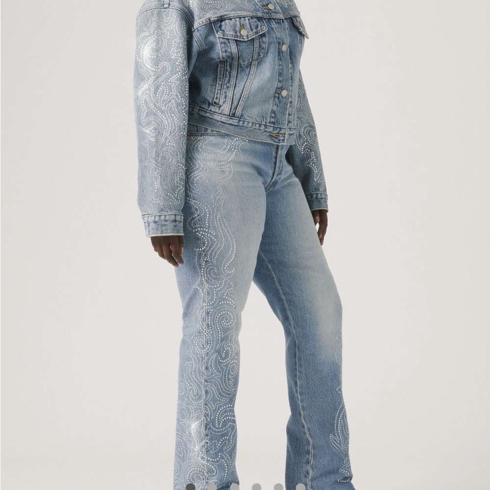 BEYONCÉ X Levi’s® 501 Curve high-rise straight leg jean 27 x 32

NWT